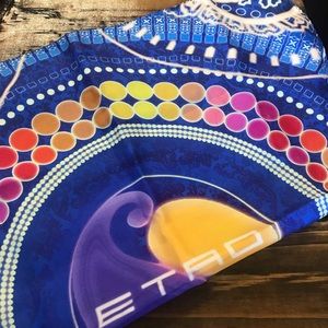 Etro silk pocket square